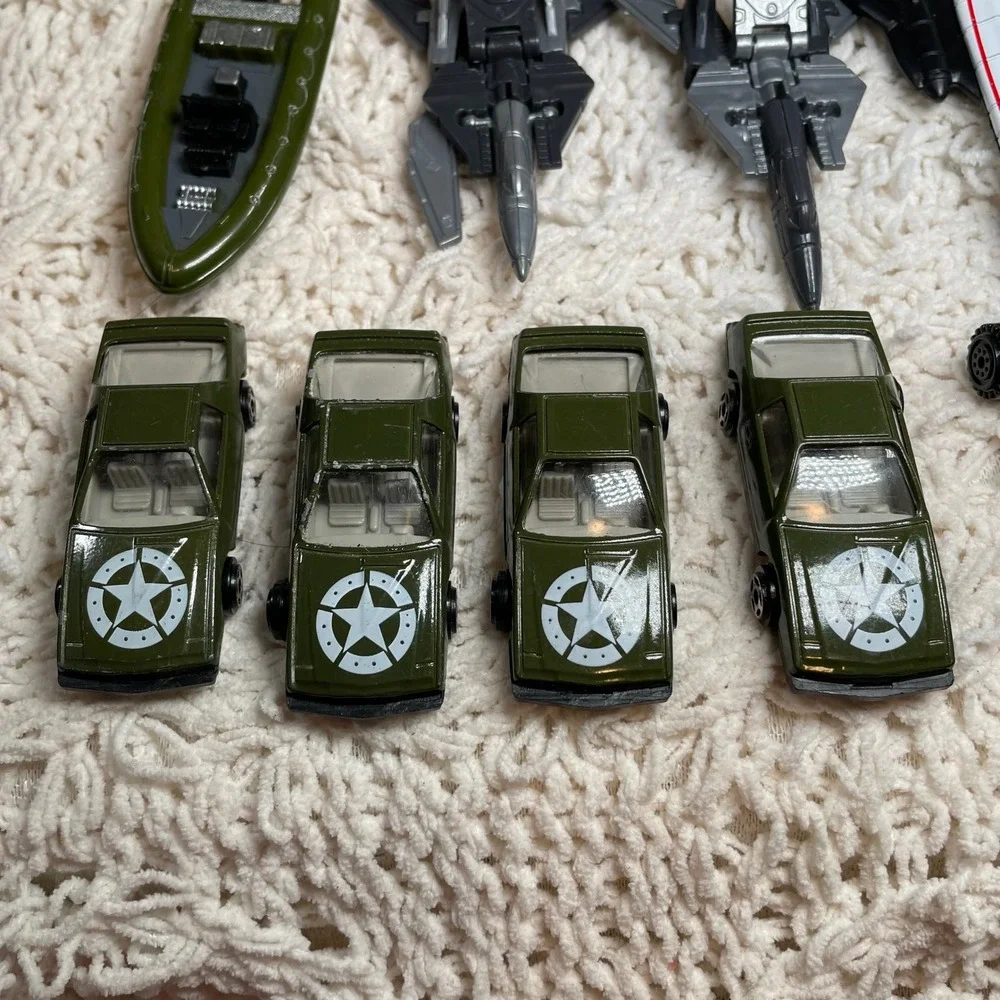 Greenbrier Imperial Military Toy Vehicle Lot Army Cars Jets Boat Stealth‎ Bomber